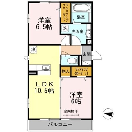 ロイヤルクレストの物件間取画像
